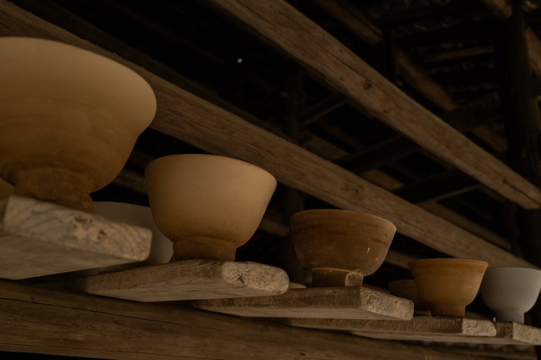 Freshly fired ceramic pieces showing unique glaze variations